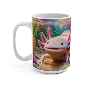 Axolotl Ceramic Coffee Mugs | 11oz and 15oz Options