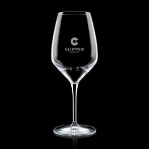 Brunswick Wine Glasses Engraved - 24oz Crystalline