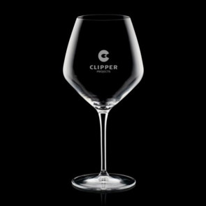Brunswick Balloon Wine Glasses Engraved - 20oz Crystalline