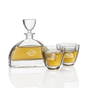Dalkeith Decanter & 2 Double Old Fash
