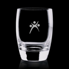 Leeds Stemless Wine Glasses Engraved - 9oz Crystalline