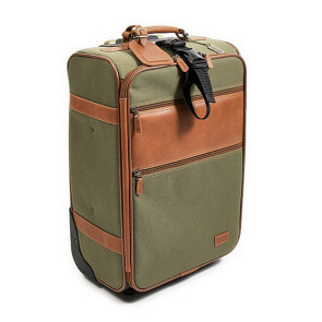 Canvas Rolling Carry -on