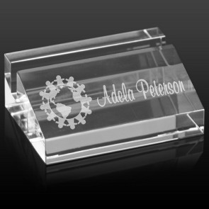 Business Card Holder 3-3/4in W