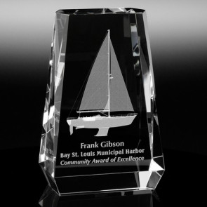 Aspen Optical Crystal Award 5-1/4in