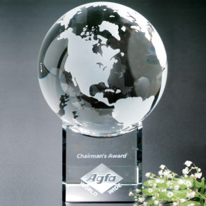 Stratus Globe Award 6 in.
