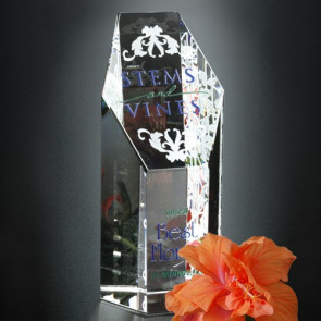 Citadel Optical Crystal Award 5-1/2 in.