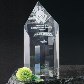 Summit Optical Crystal Award 6 in.