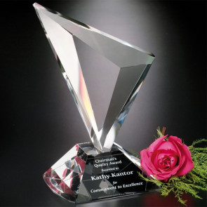Genesis Optical Crystal Award 9 in.