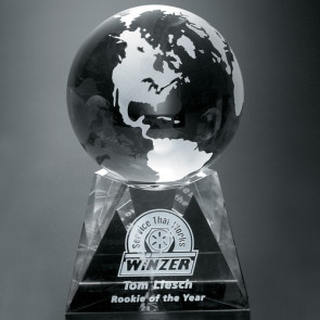 Triad Globe Award 4 in.