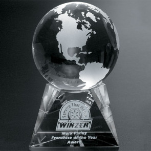 Triad Globe Award 5 in.