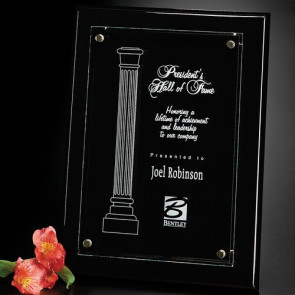 Canterbury Black Plaque 9in x 12in