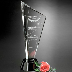 Invincible Optical Crystal Award 14 in.