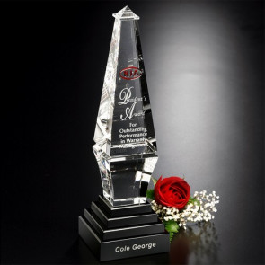 Epitome Optical Crystal Award 10-1/2 in.