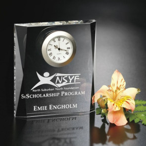 Moments Beveled Clock 4-1/2 in.