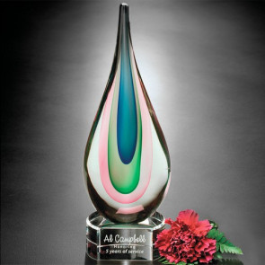 Eminence Art Glass Award 13 in.