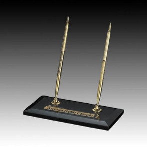 Vista Double Penholder - Marble