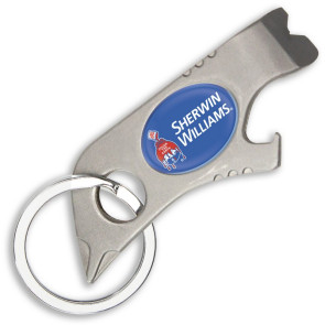 Pocket-Sized Multi Tool with Bottle Opener Keytag