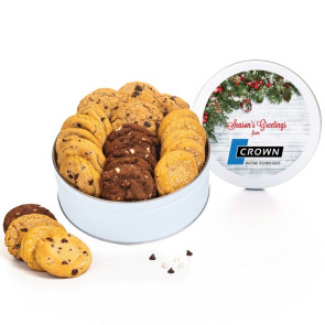 Gourmet Classic Cookie Assortment with Your Full Color Print on Lid