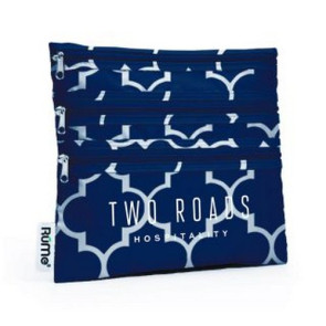 RuMe Baggie All 3 Zippered Pocket Bag - Navy Downing