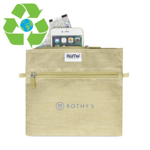 RuMe® Recycled Pouch - Burlap