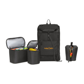 Hadley Insulated Haul Bag - Black - 15 Can Capacity Total