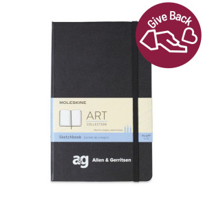 Moleskine&reg; Hard Cover Large Sketchbook - Black