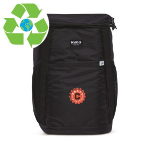 Igloo® REPREVE 36 Can Backpack Cooler - Black