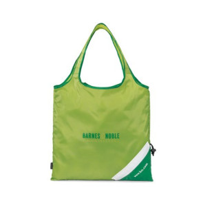 Latitudes Foldaway Shopping Bag Drawstring Tote Bag - Apple Green