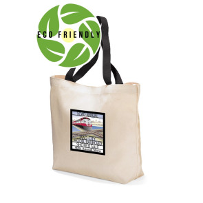 Black Colored Handle Tote Bag - Kid-friendly/CPSIA compliant