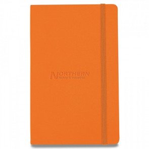 Moleskine Hard Cover Ruled Large Notebook - True Orange