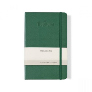 Moleskine Hard Cover Ruled Large Notebook Myrtle Green