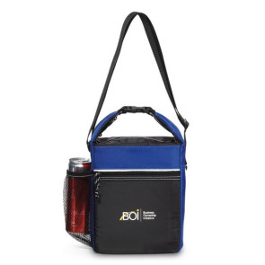 Spirit Lunch Cooler - Royal Blue - Kid-friendly - 6 can capacity.
