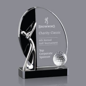 Wadsworth Golf Award - Optical/Black 6 in