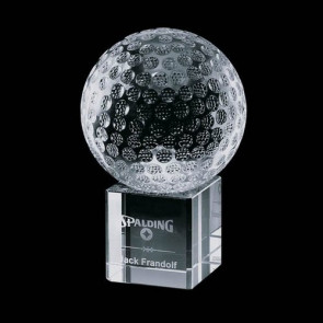 Bellevue Golf Award - Optical 4 in. Diam