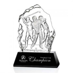 Fergus Golf Award (L) - Optical/Black 9-1/8 in