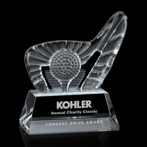 Dougherty Golf Award (M) - Optical 5 3/4 in W