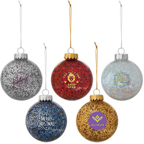 Holiday Glitz Ornaments
