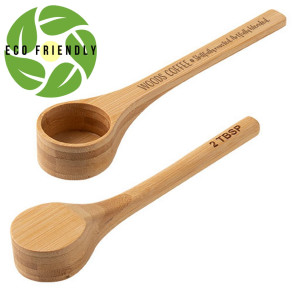 Bamboo Coffee Scoop with Imprint