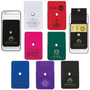 Snap Cell Phone Card Holder