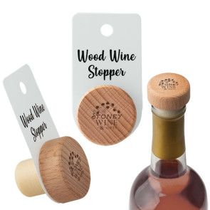 Birch wood Wine Stopper