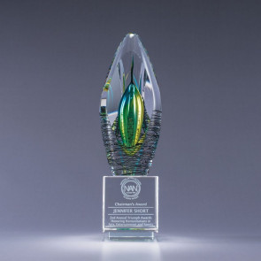 Elation Art Glass Award - SM