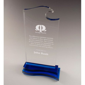 Blue Wave Optical Crystal Award