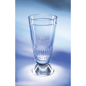 Expressions Award Vase - Clear Glass Base - Large