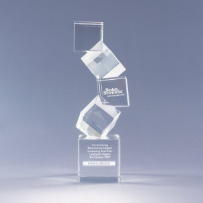 Arabesque Optical Crystal Award - SM
