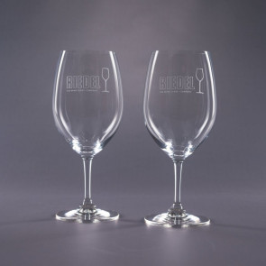 Engraved Riedel Syrah Wine Glasses - Traveler 22.75oz.