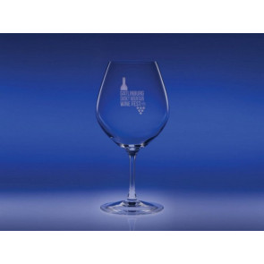 Domaine Burgundy Wine Glasses Set of 2 - Engraved