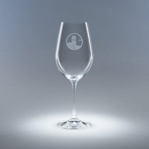 15.25oz Elite White Wine - Fine Rim Glasses Set of 2