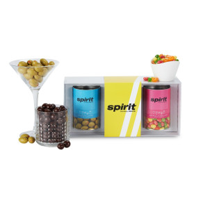 3 Way Boozy Snacks Gift Set - Cocktail Lovers