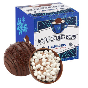Hot Chocolate Bomb Gift Box - Deluxe Flavor - Milk & Dark Delight