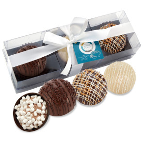 Hot Chocolate Bomb Gift Box - Deluxe Flavor - 3 Pack - Option 1